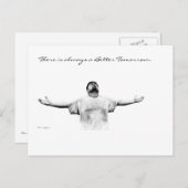 Er is altijd een betere toekomst briefkaart (Voorkant / Achterkant)