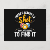 Er is altijd een foto van Funny Billiards Pool Pla Briefkaart (Voorkant)