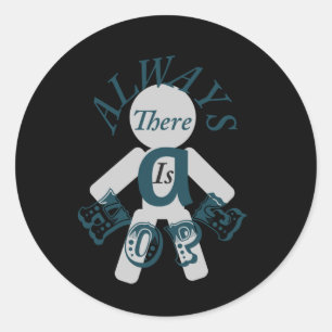 Er is altijd een hoop Sticker 1