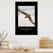 Er is altijd een kans op vriendelijkheid poster (Keuken)