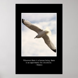 Er is altijd een kans op vriendelijkheid poster