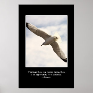 Er is altijd een kans op vriendelijkheid poster