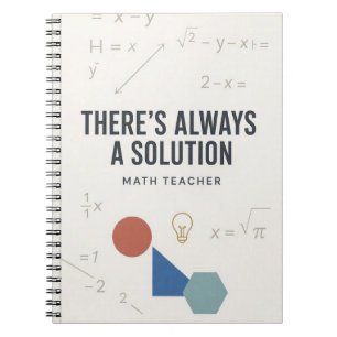 Er is Altijd een Oplossing Inspiratief Wiskunde On Notitieboek