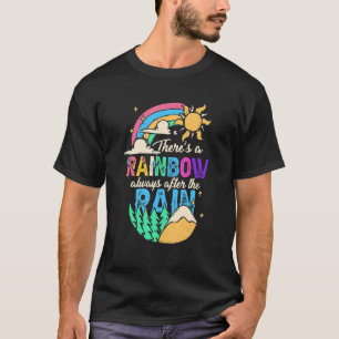 Er is altijd een regenboog na de regenbui. t-shirt