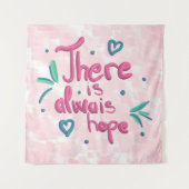 Er is altijd hoop wandkleed (Voorkant)