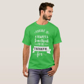 er is altijd iets om dankbaar te zijn dankdag t-shirt (Voorkant volledig)