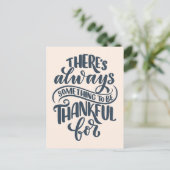 Er is altijd iets om dankbaar te zijn voor briefkaart (Staand voorkant)