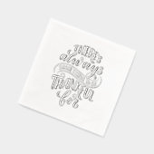 Er is altijd iets om dankbaar te zijn voor folie servetten (Links)