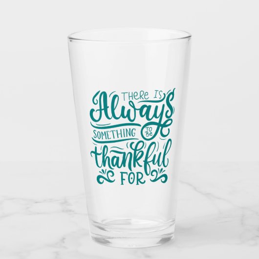 Er is altijd iets om dankbaar te zijn voor glas (Voorkant)