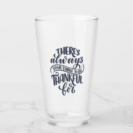 Er is altijd iets om dankbaar te zijn voor glas (Voorkant)