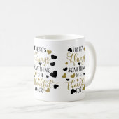 er is altijd iets om dankbaar te zijn voor koffiemok (Voorkant rechts)