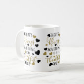 er is altijd iets om dankbaar te zijn voor koffiemok (Voorkant links)