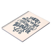 Er is altijd iets om dankbaar te zijn voor notitieboek (Linkerzijde)