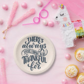 Er is altijd iets om dankbaar te zijn voor papieren bordje (Feest)