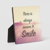 Er is altijd reden om te glimlachen fotoplaat (Voorkant)