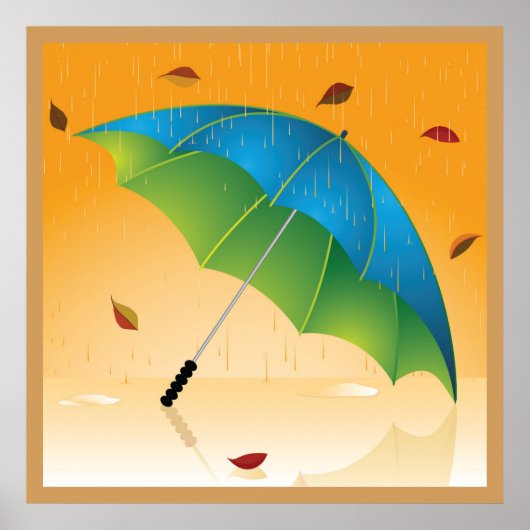 Er is altijd ruimte onder onze paraplu - reeks poster (Voorkant)