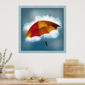 Er is altijd ruimte onder onze paraplu - reeks poster (Keuken)