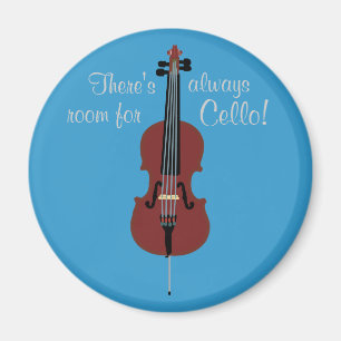 Er is altijd ruimte voor Cello! Magneet