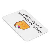 Er is altijd ruimte voor Cheesecake Magneet (Rechterzijde)