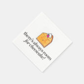 Er is altijd ruimte voor Cheesecake Servetten (Hoek)