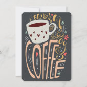 Er is altijd ruimte voor Coffee Typografie (Voorkant)