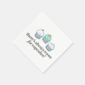 Er is altijd ruimte voor Cupcakes Servet (Hoek)