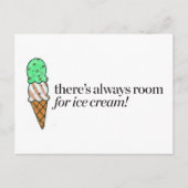 Er is altijd ruimte voor Ice Cream Briefkaart (Voorkant)