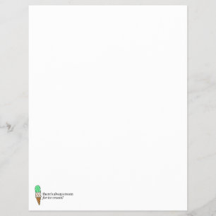Er is altijd ruimte voor ijs flyer