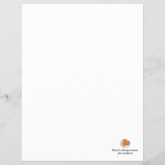 Er is altijd ruimte voor koekjes flyer (Voorkant)