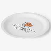 Er is altijd ruimte voor koekjes papieren bordje (Gekanteld)