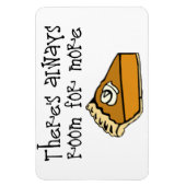 Er is altijd ruimte voor taart! magneet (Verticaal)