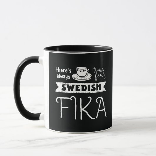 Er is altijd tijd voor de Zweedse Mok Fika (Links)