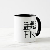 Er is altijd tijd voor de Zweedse Mok Fika (Voorkant rechts)