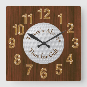 Er is altijd tijd voor Golf CLOCK of de Tekst van Vierkante Klok