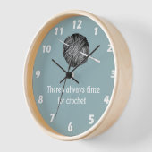 Er is altijd tijd voor haakwerk - Gepersonaliseerd (Hoek)