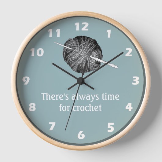 Er is altijd tijd voor haakwerk - jouw naam (Voorkant)