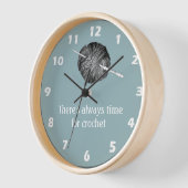 Er is altijd tijd voor haakwerk - jouw naam (Hoek)