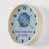 Er is altijd tijd voor haakwerk met haak en garen (Hoek)