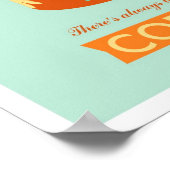 Er is altijd tijd voor koffie poster (Hoek)