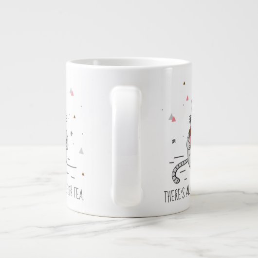 Er is altijd tijd voor thee, Cat Grote Koffiekop (Achterkant)