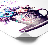 Er is altijd tijd voor thee poster (Hoek)