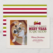 Er is altijd volgend jaar | Vakantiefotokaart Feestdagenkaart (Voorkant / Achterkant)