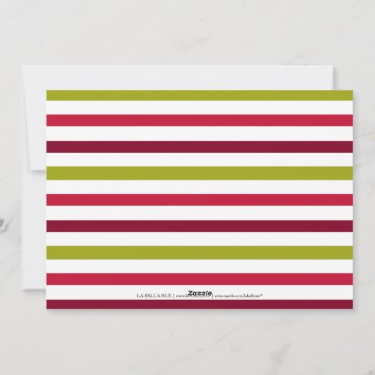 Er is altijd volgend jaar | Vakantiefotokaart Feestdagenkaart (Achterkant)