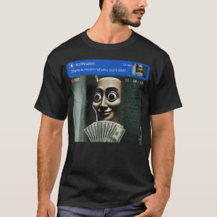 Er Is Beweging Bij Uw Voordeur Tung Tung Tung T-shirt