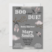 Er is bijna een kleine BOO nodig. Baby shower bat  Kaart (Voorkant)