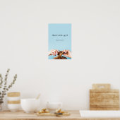 Er is dit meisje poster (Keuken)