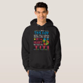 Er is dus een jongen die altijd een stuk of hoodie (Voorkant volledig)