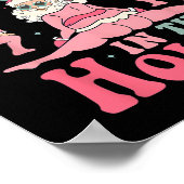 Er is een aantal gastheren in dit huis kerst roze  poster (Hoek)