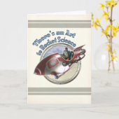 Er is een Art to Rocket Science Wenskaart Kaart (Gele Bloem)