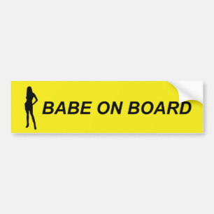 Er is een baby aan boord bumpersticker